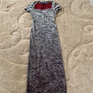 Gorgeous Crushed Velvet Maxi Dress
